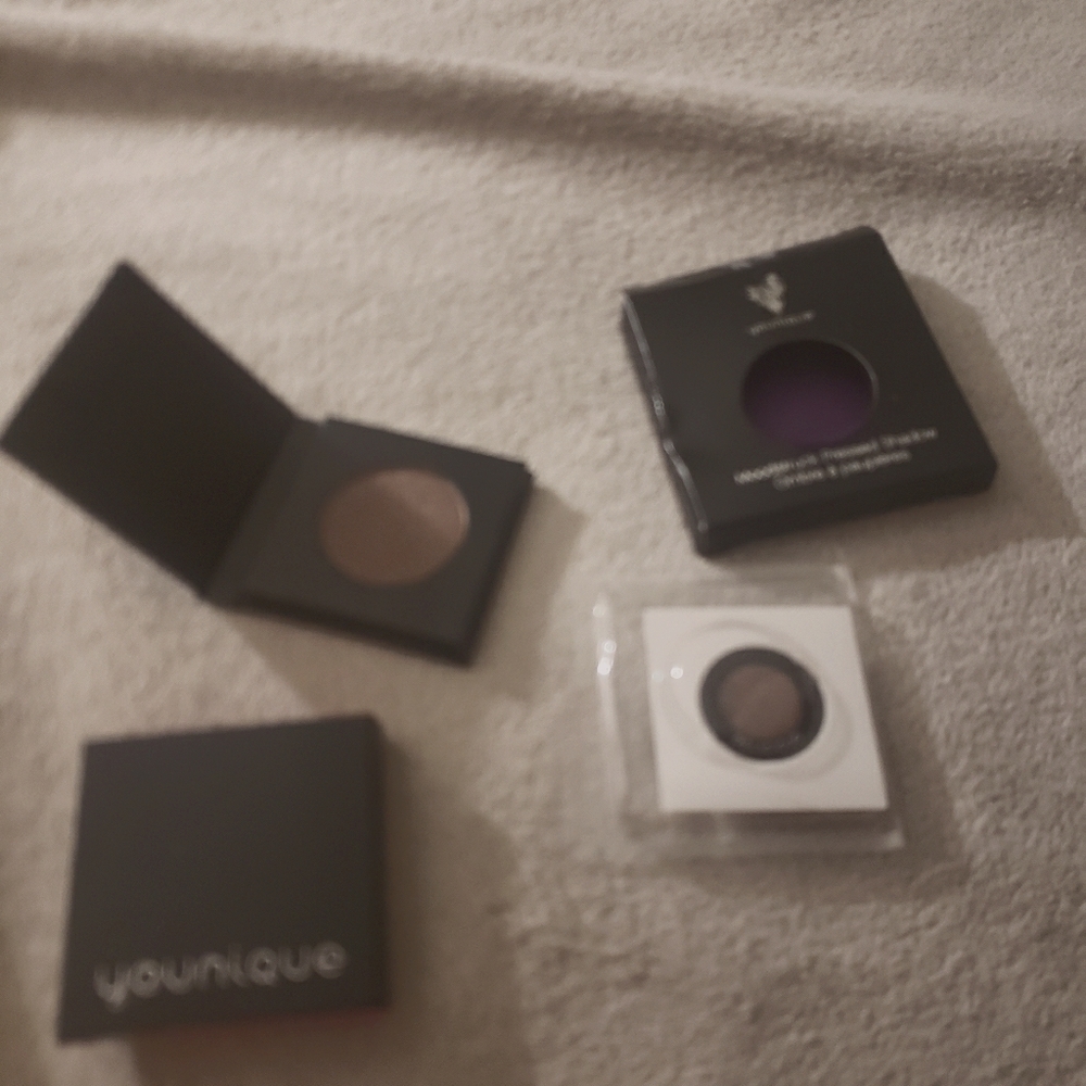 Younique eye shadow and individual case